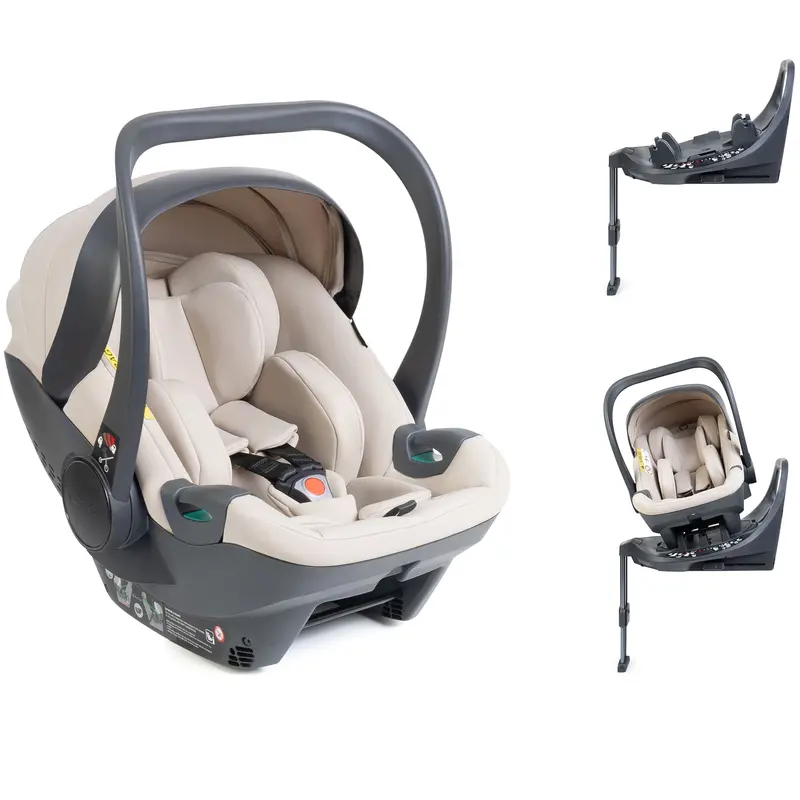 Icandy Cocoon 360 Infant Carrier & Base In Sandstone 1