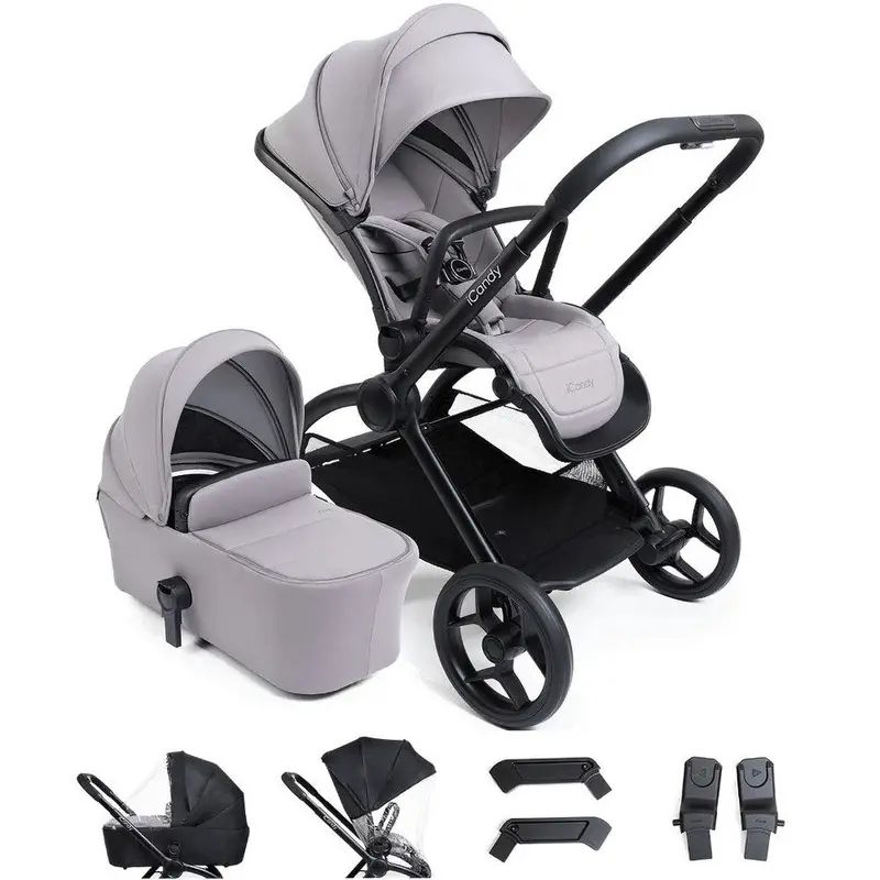 Icandy Core 2 Combo In Storm Grey 1