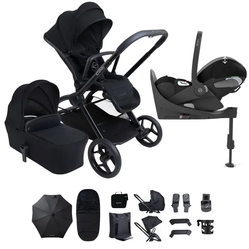 Icandy Core 2 Complete Cybex Bundle In Black 1