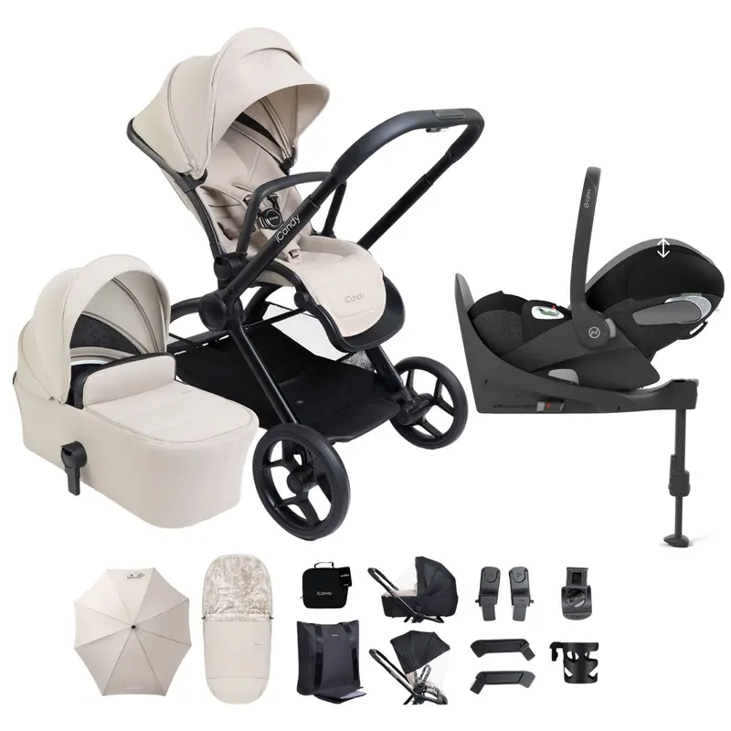 Icandy Core 2 Complete Cybex Bundle In Sandstone 1