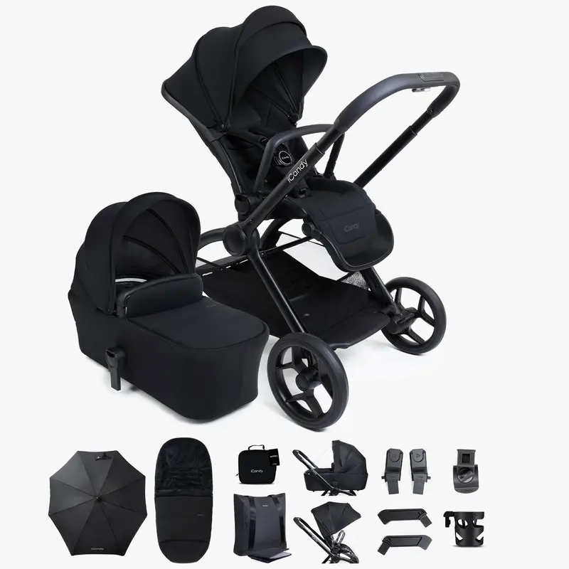 Icandy Core 2 Complete Maxi-Cosi Bundle In Black 2