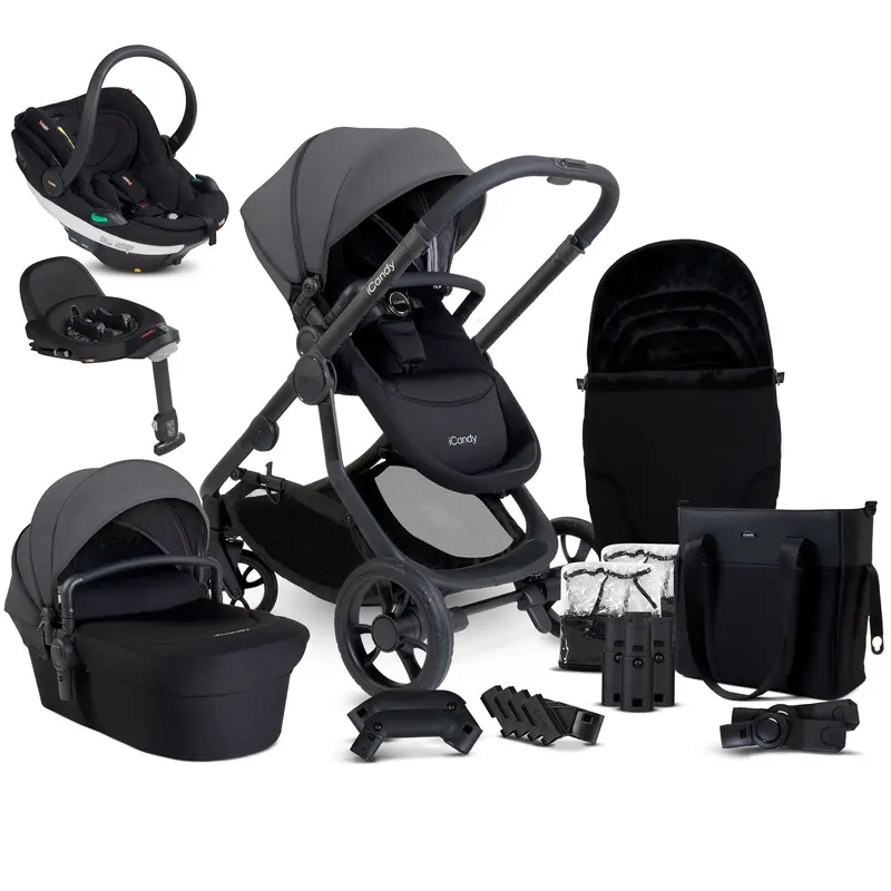 Icandy Orange 4 Besafe Travel System In Fossil 1
