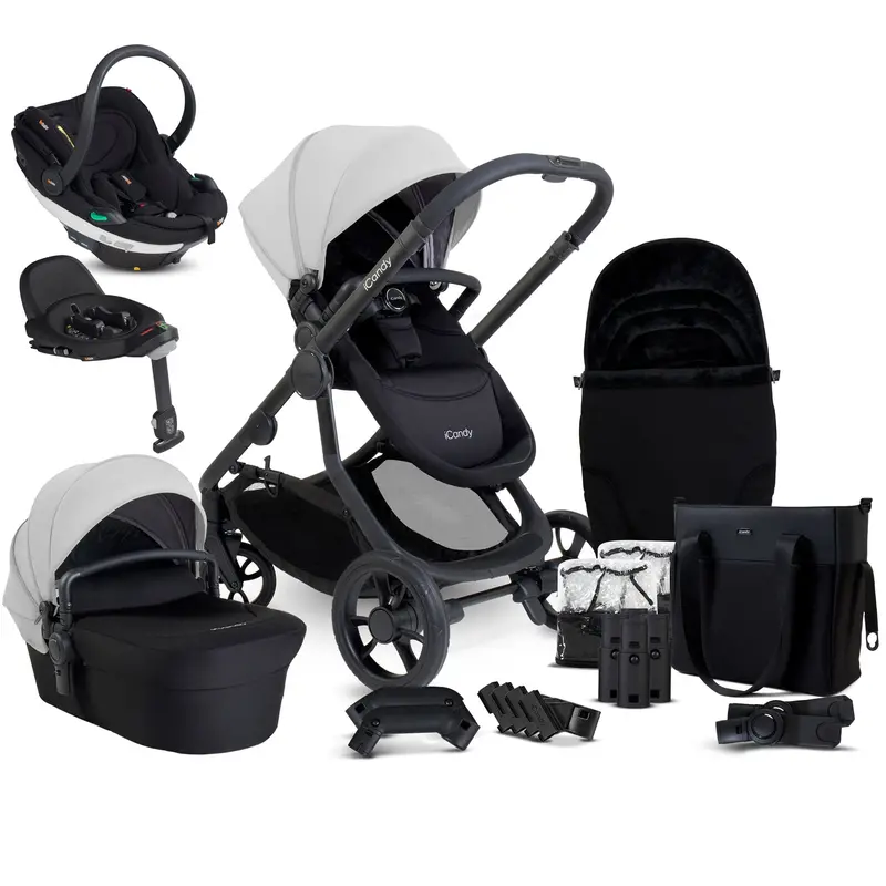 Icandy Orange 4 Besafe Travel System In Glacier 1