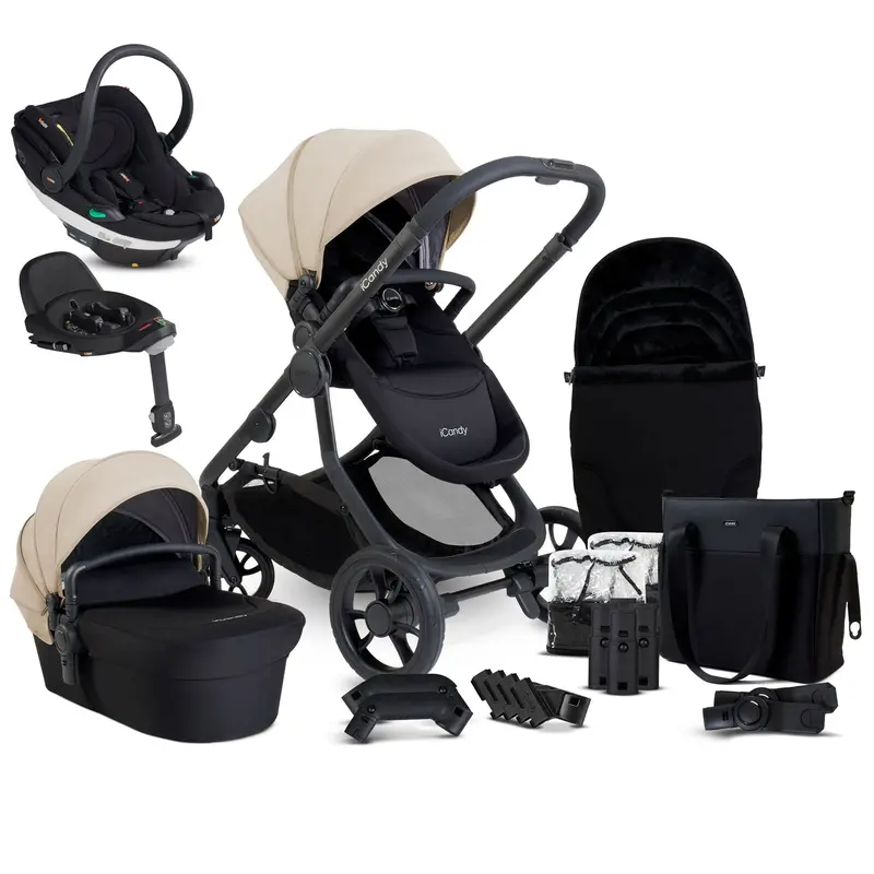 Icandy Orange 4 Besafe Travel System In Latte 1