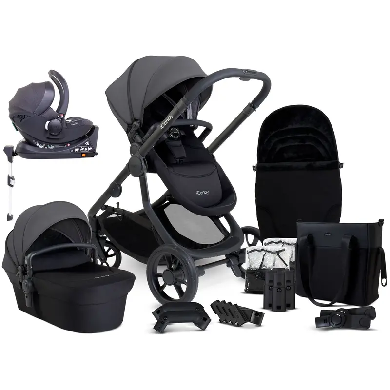 Icandy Orange 4 Complete Travel System With Cocoon In Fossil 1