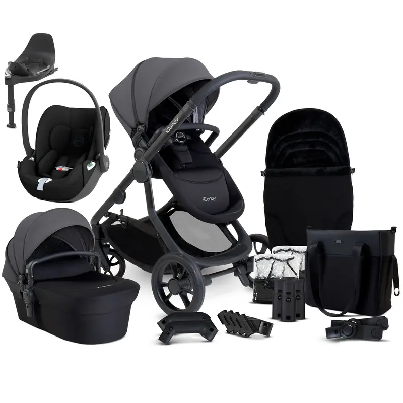 Icandy Orange 4 Cybex Travel System In Fossil 1