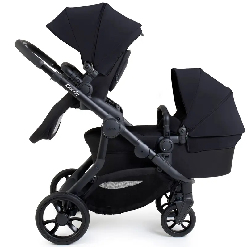 Icandy Orange 4 Double Combo Set In Black Edition 2