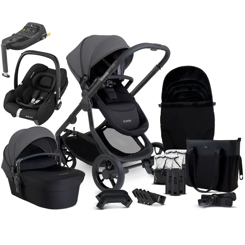 Icandy Orange 4 Maxi-Cosi Travel System In Fossil 1