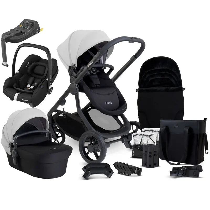 Icandy Orange 4 Maxi-Cosi Travel System In Glacier 1