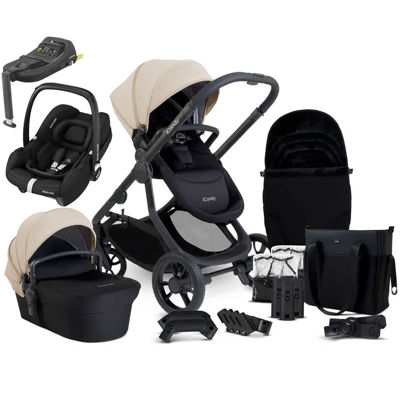 Icandy Orange 4 Maxi-Cosi Travel System In Latte 1
