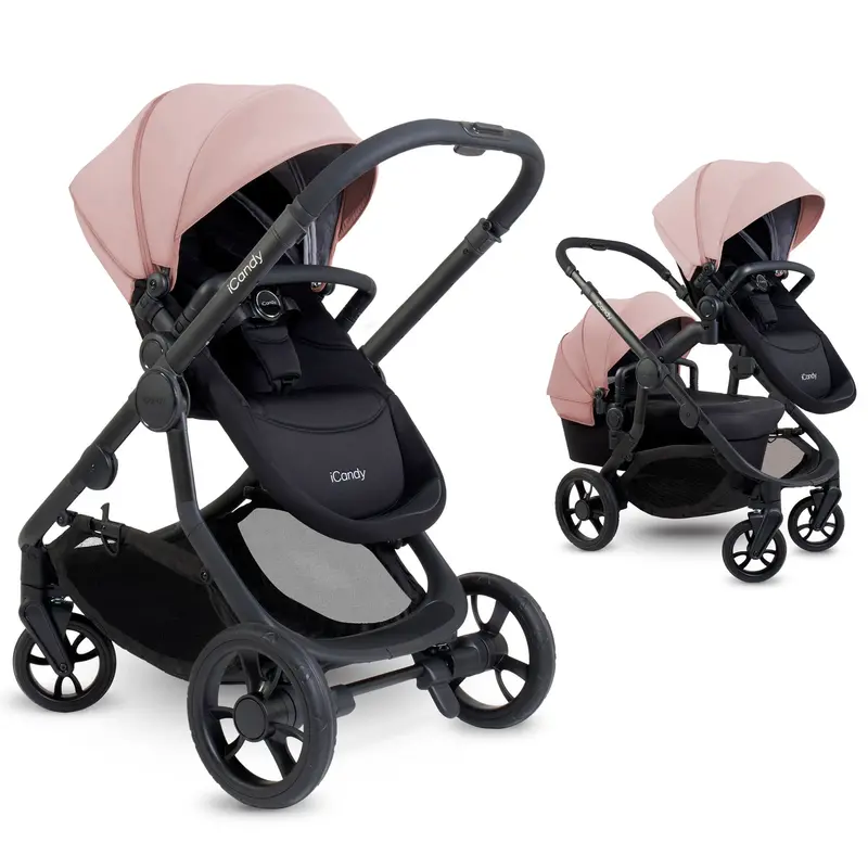Icandy Orange 4 Maxi-Cosi Travel System In Rose 2
