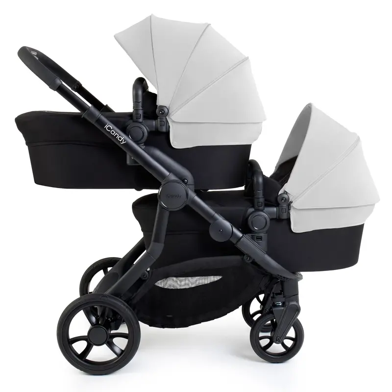 Icandy Orange 4 Twin Complete Cocoon Travel System In Glacier 2
