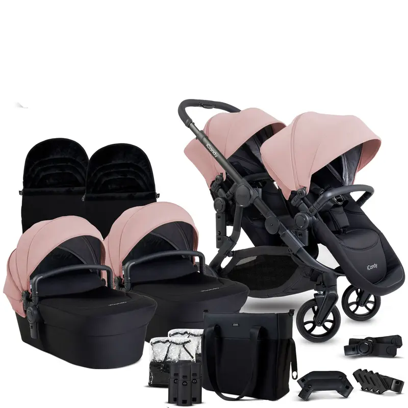 Icandy Orange 4 Twin Complete Set In Rose 1