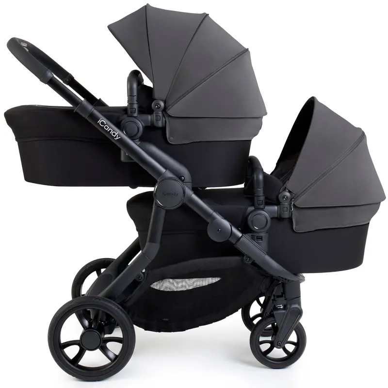Icandy Orange 4 Twin Maxi-Cosi Travel System In Fossil 2