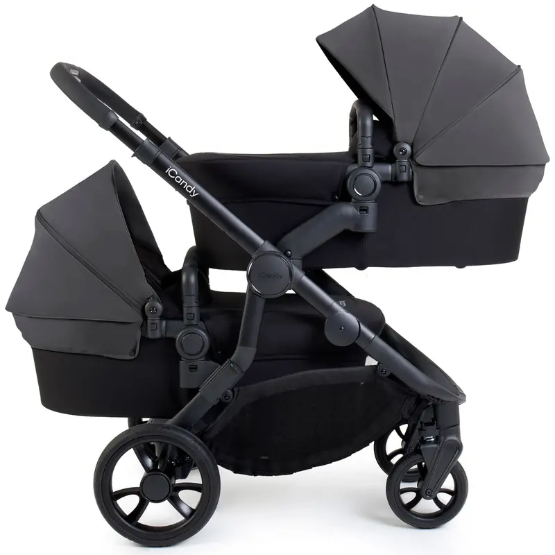 Icandy Orange 4 Twin Maxi-Cosi Travel System In Fossil 3