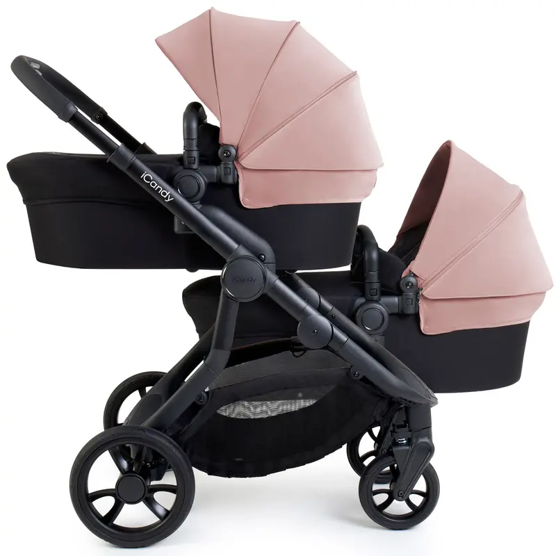 Icandy Orange 4 Twin Maxi-Cosi Travel System In Rose 3