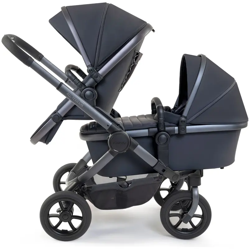 Icandy Peach 7 All Terrain Double Combo Set In Storm 2