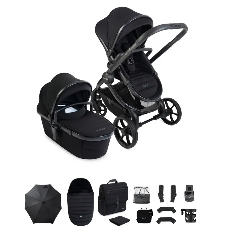 Icandy Peach 8 Complete Bundle In Black 1