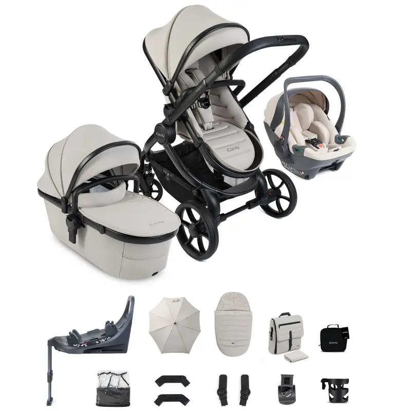 Icandy Peach 8 Complete Bundle With Cocoon 360 In Taupe 1