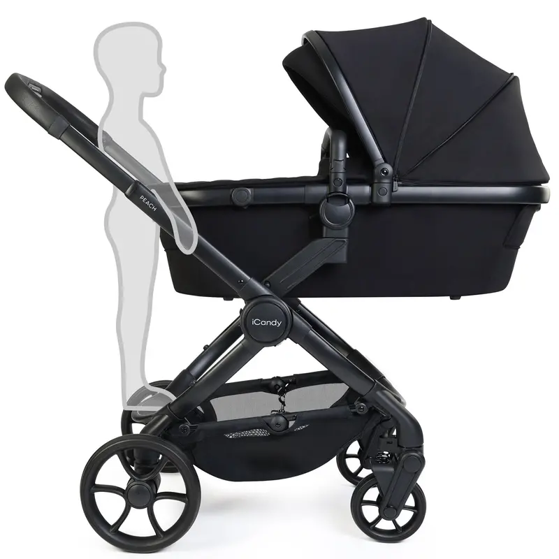 Icandy Peach 8 Complete Cybex Bundle In Black 2