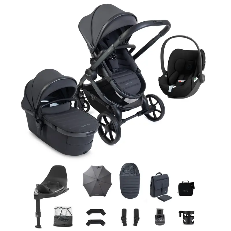 Icandy Peach 8 Complete Cybex Bundle In Grey 1