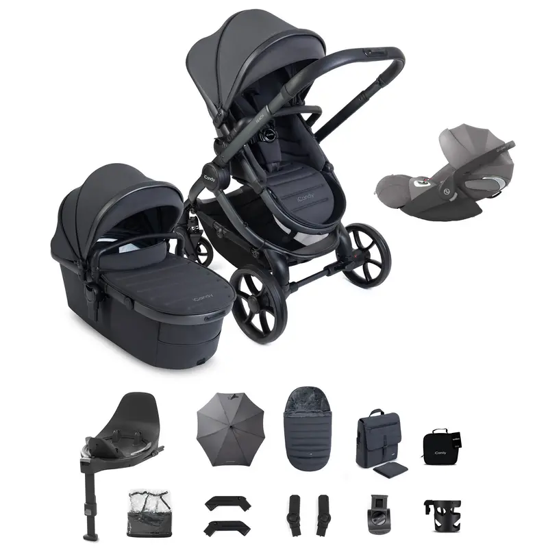Icandy Peach 8 Complete Cybex Bundle In Grey 2