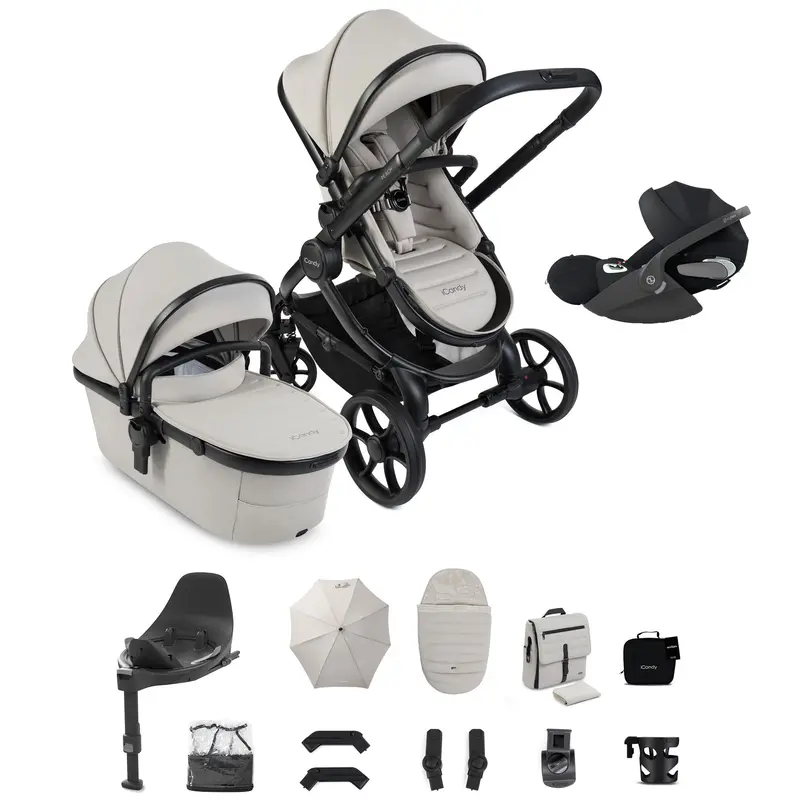 Icandy Peach 8 Complete Cybex Bundle In Taupe 2