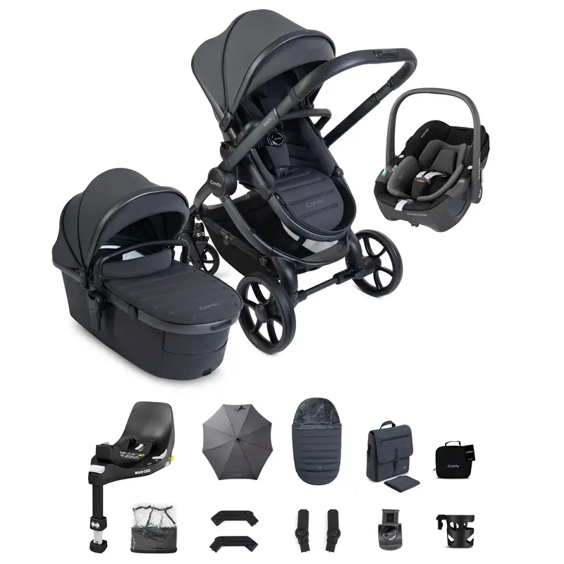 Icandy Peach 8 Complete Maxi-Cosi Bundle In Grey 2