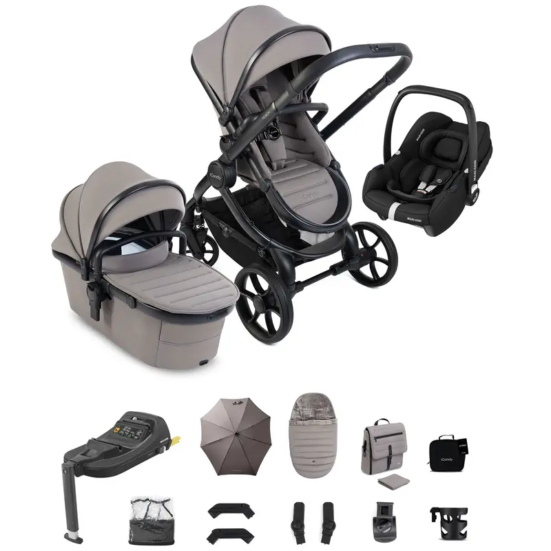 Icandy Peach 8 Complete Maxi-Cosi Bundle In Porcini 1