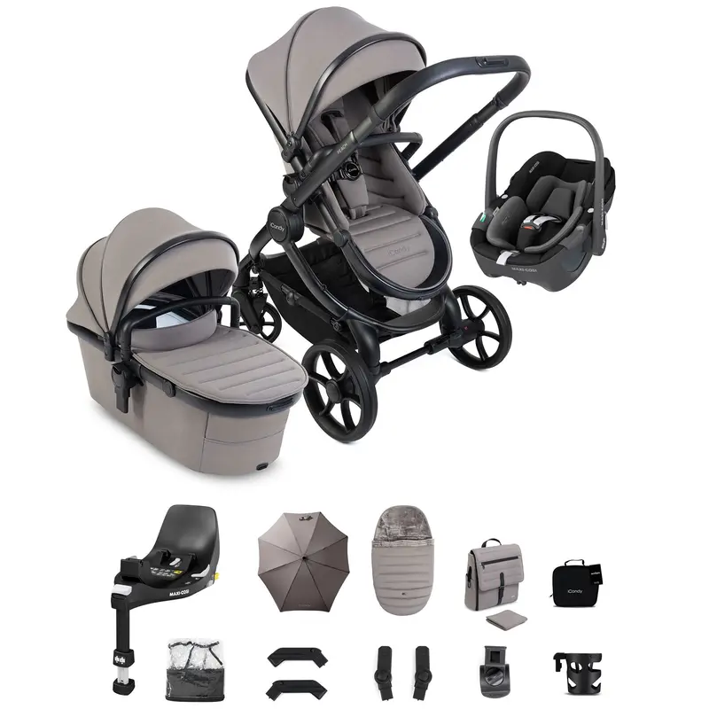 Icandy Peach 8 Complete Maxi-Cosi Bundle In Porcini 2