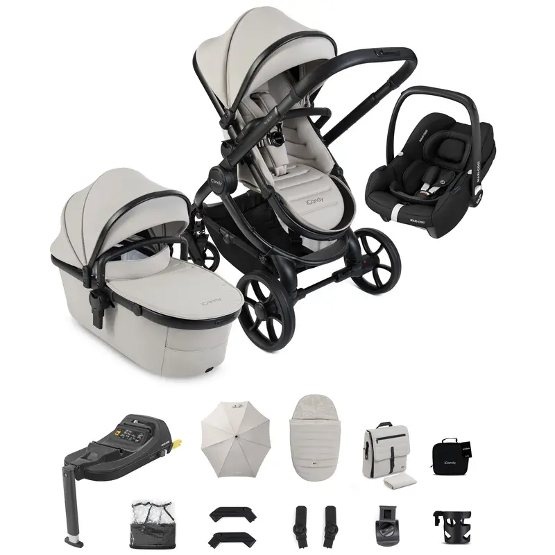 Icandy Peach 8 Complete Maxi-Cosi Bundle In Taupe 1