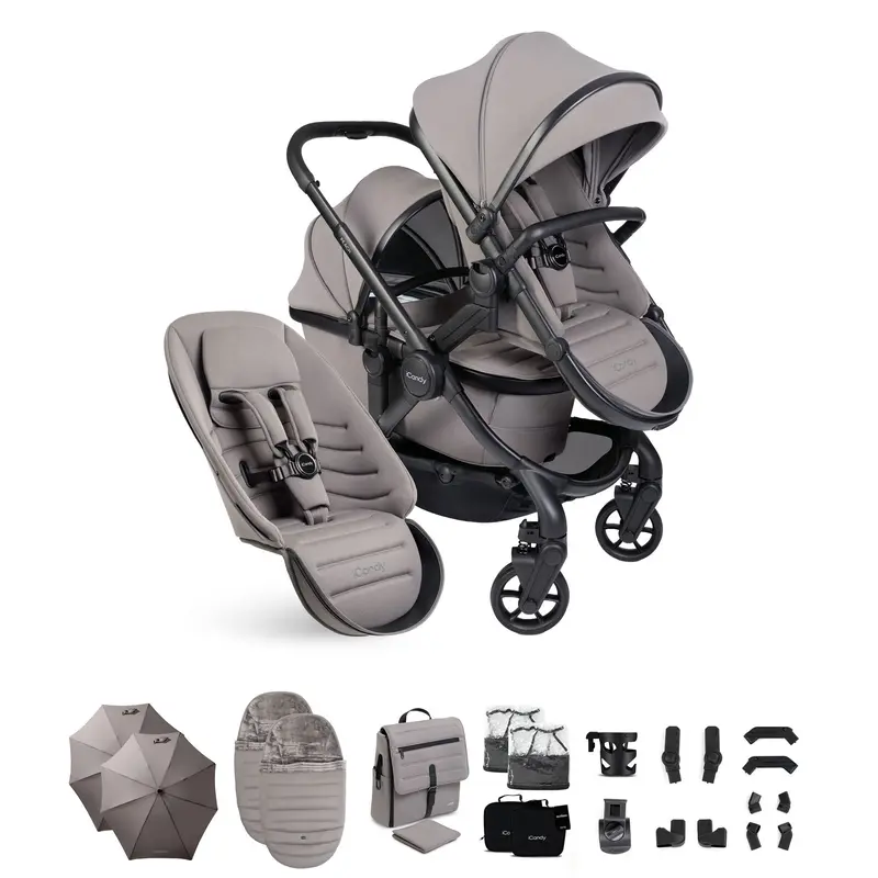 Icandy Peach 8 Double Complete Bundle In Porcini 1
