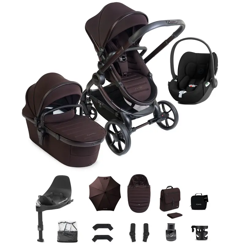 Icandy Peach 8 Editions Complete Cybex Bundle In Coffee Bean 1