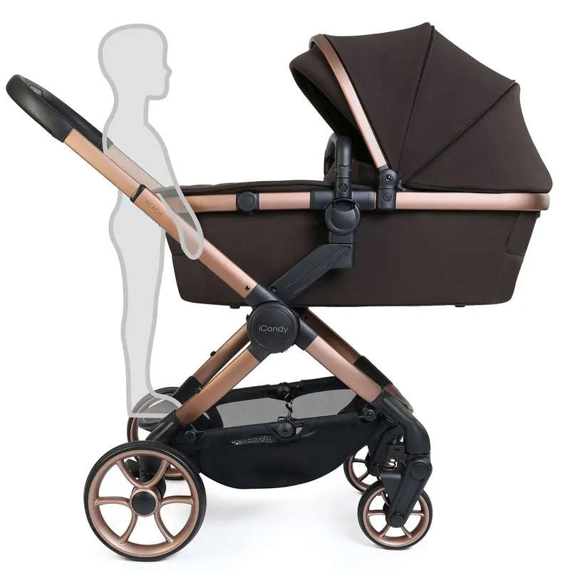 Icandy Peach 8 Editions Complete Cybex Bundle In Pecan 2