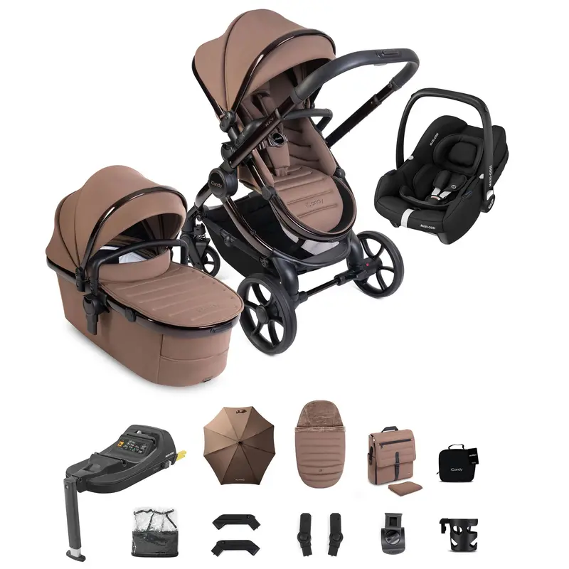 Icandy Peach 8 Editions Complete Maxi-Cosi Bundle In Coco 1