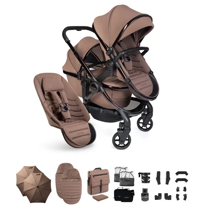 Icandy Peach 8 Editions Double Complete Bundle In Coco 1