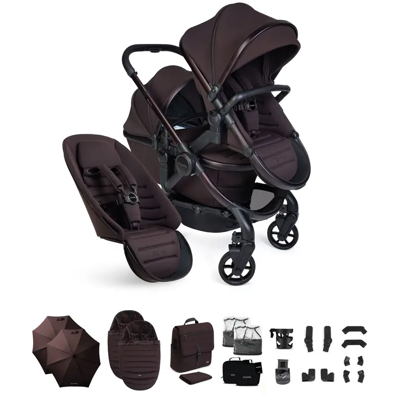 Icandy Peach 8 Editions Double Complete Bundle In Coffee Bean 1