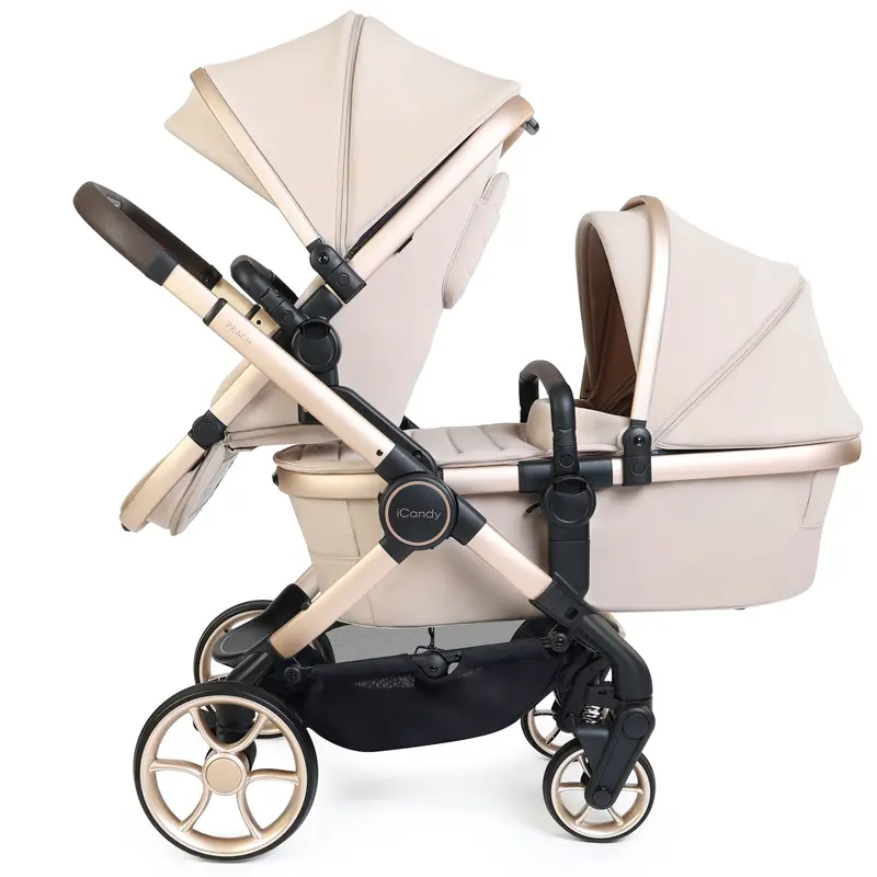 Icandy Peach 8 Editions Double Complete Bundle With Cocoon 360 In Biscotti 2