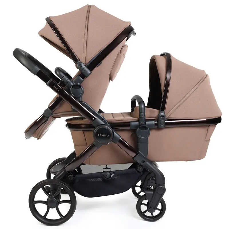 Icandy Peach 8 Editions Double Complete Bundle With Cocoon 360 In Coco 2
