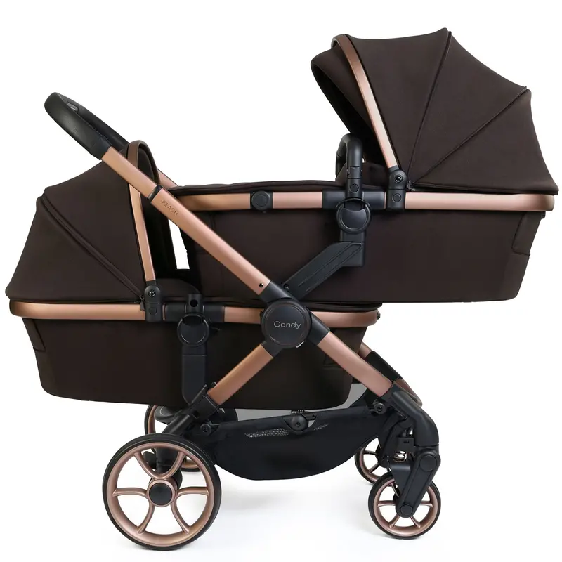 Icandy Peach 8 Editions Twin Complete Bundle With Cocoon 360 In Pecan 2