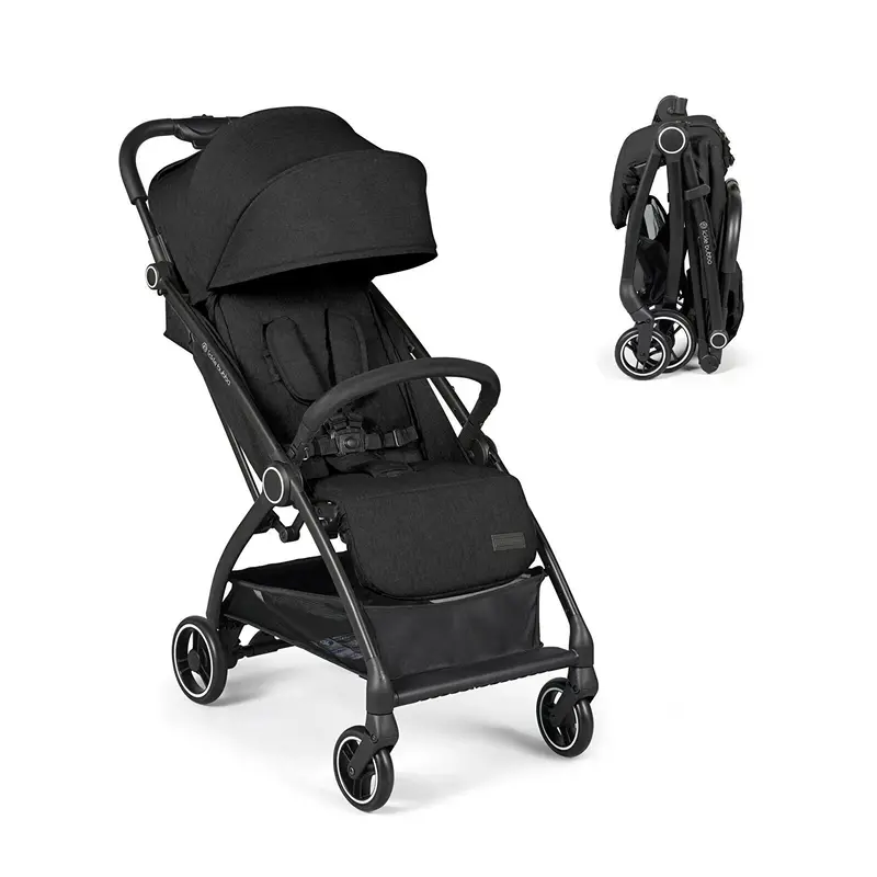 Ickle Bubba Aries Autofold Stroller - Black 2