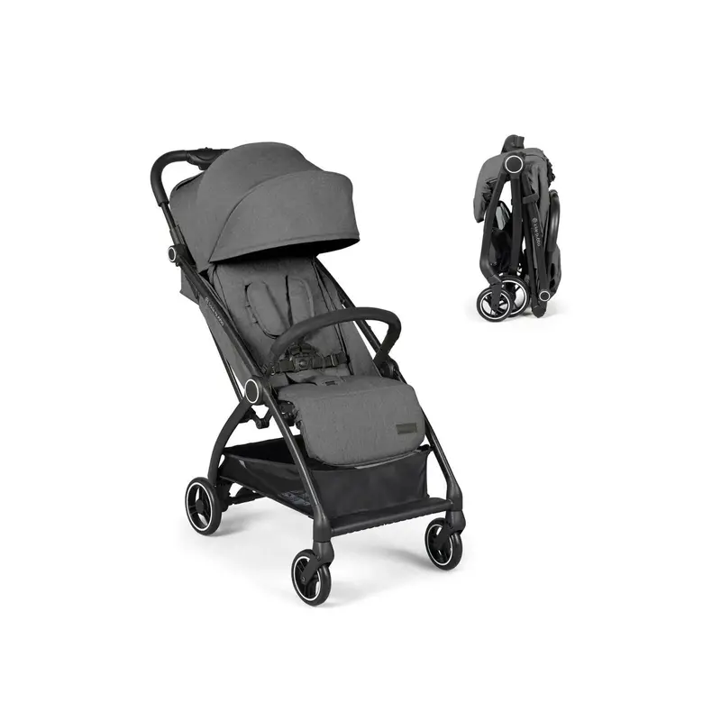 Ickle Bubba Aries Autofold Stroller - Graphite Grey 2