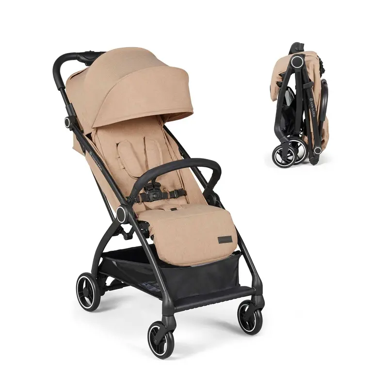 Ickle Bubba Aries Autofold Stroller In Biscuit 1