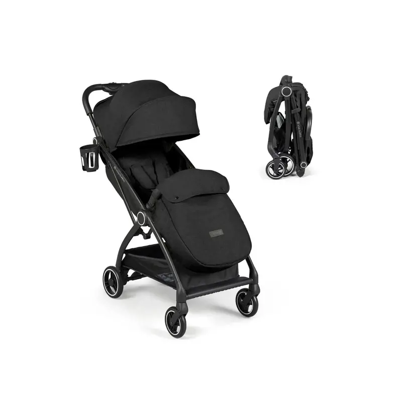 Ickle Bubba Aries Max Autofold Stroller - Black 2