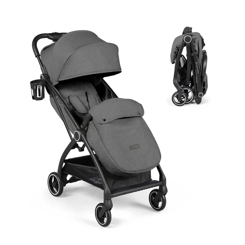 Ickle Bubba Aries Max Autofold Stroller In Graphite Grey 1