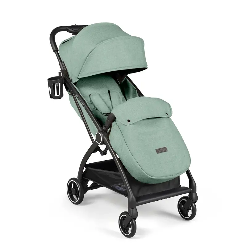 Ickle Bubba Aries Max Autofold Stroller In Sage Green 2