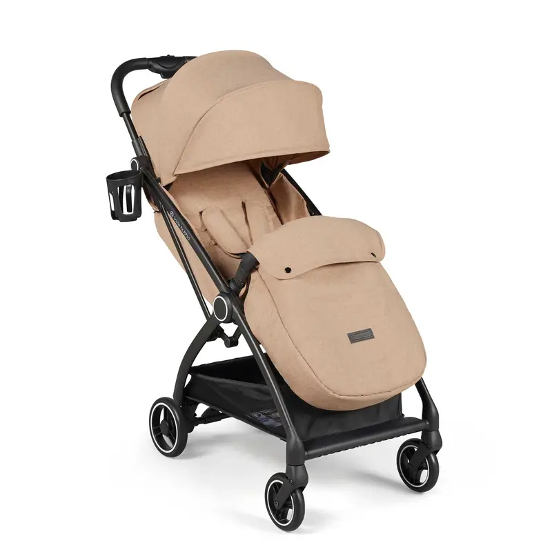 Ickle Bubba Aries Prime Autofold Stroller In Biscuit 2