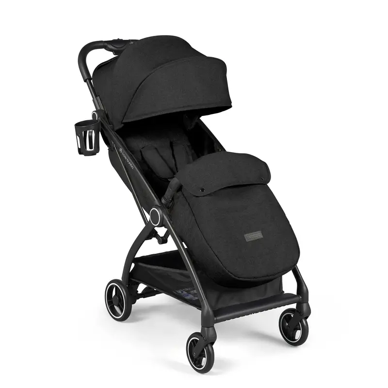 Ickle Bubba Aries Prime Autofold Stroller In Black 2