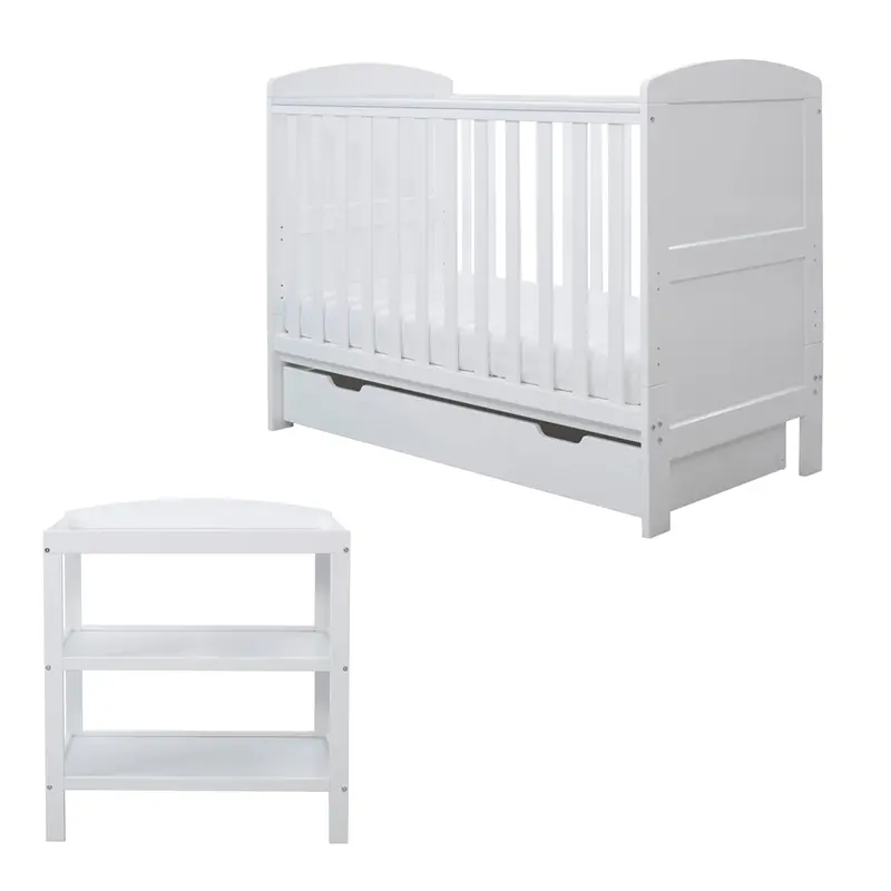 Ickle Bubba Coleby Mini 2 Piece Furniture Seat White 1