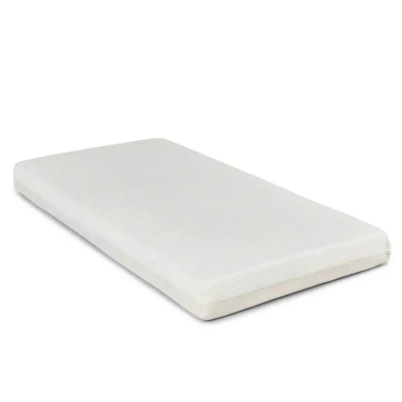 Ickle Bubba Coleby Mini Cot Bed & Under Drawer White - Premium Pocket Sprung Mattress 2